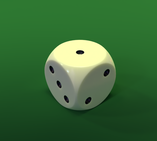 Playing dice