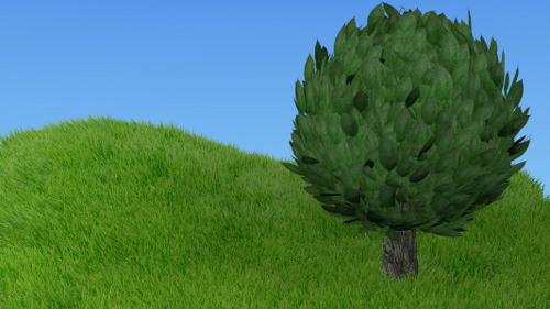 Cartoon tree