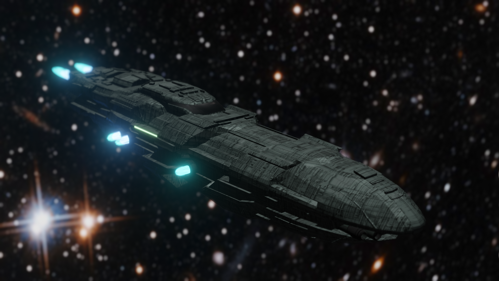 Sci-Fi CargoShip/Cruiser