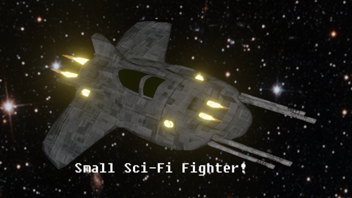 Small Sci-Fi Fighter
