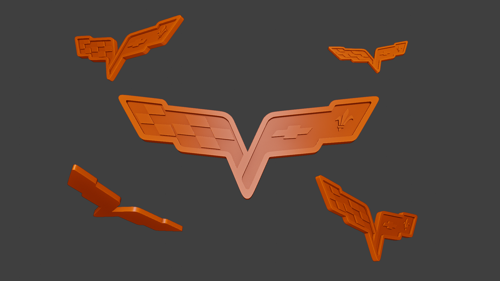 chevrolet corvette logo