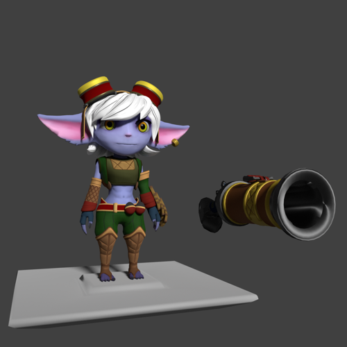 Tristana, The Yordle Gunner [LoL] - Read Desc.