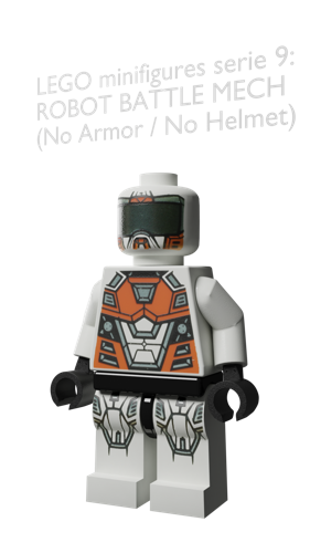 LEGO Minifig Series 71000 Batlle Mech