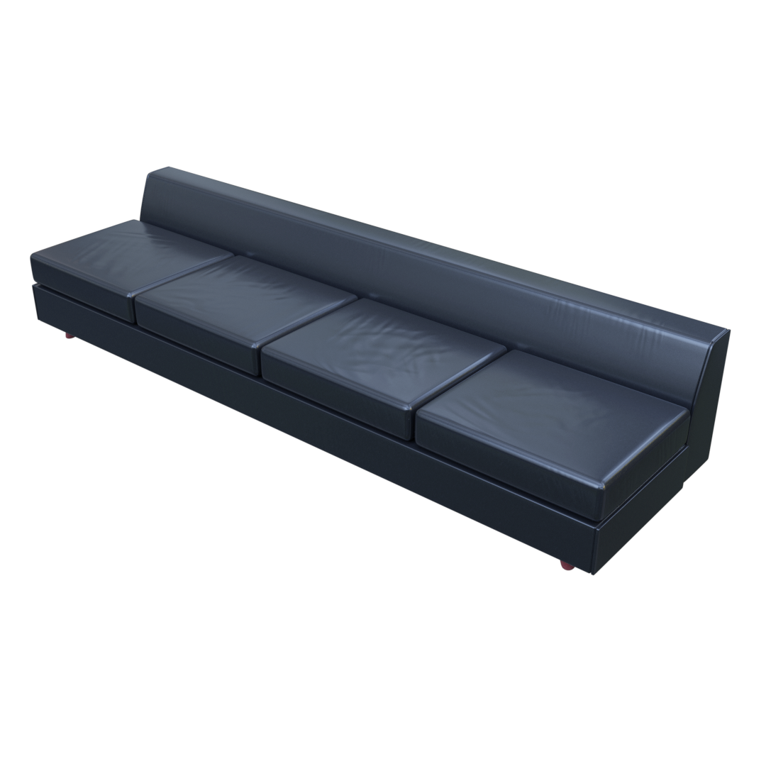 Reception Area Sofa Low poly
