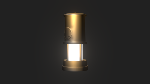 Miner lamp.