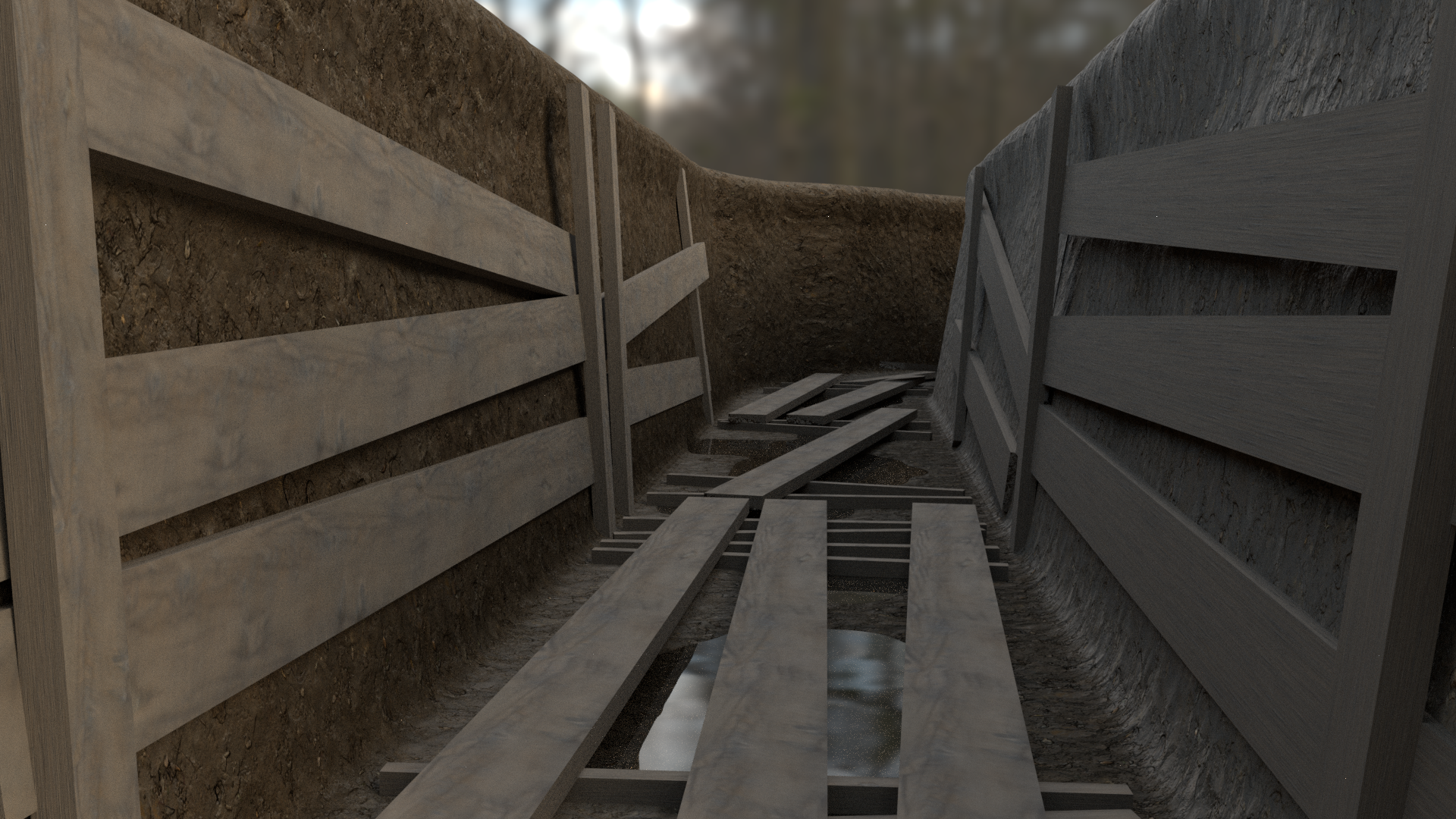 WWI Trench