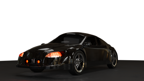 car in blender