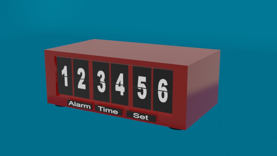 Digital Clock, Flip Clock