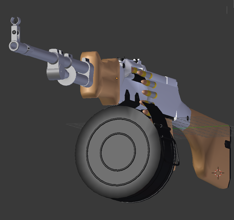 RPD Machinegun (Soviet, Russian)