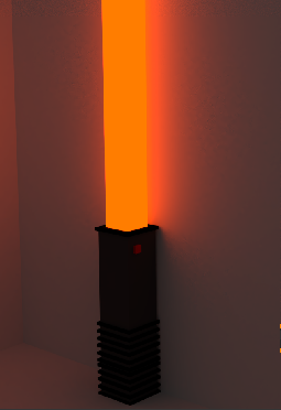 Minecraft Lightsaber (Cycles)