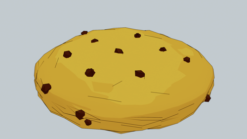 Customizable Cartoon Cookie