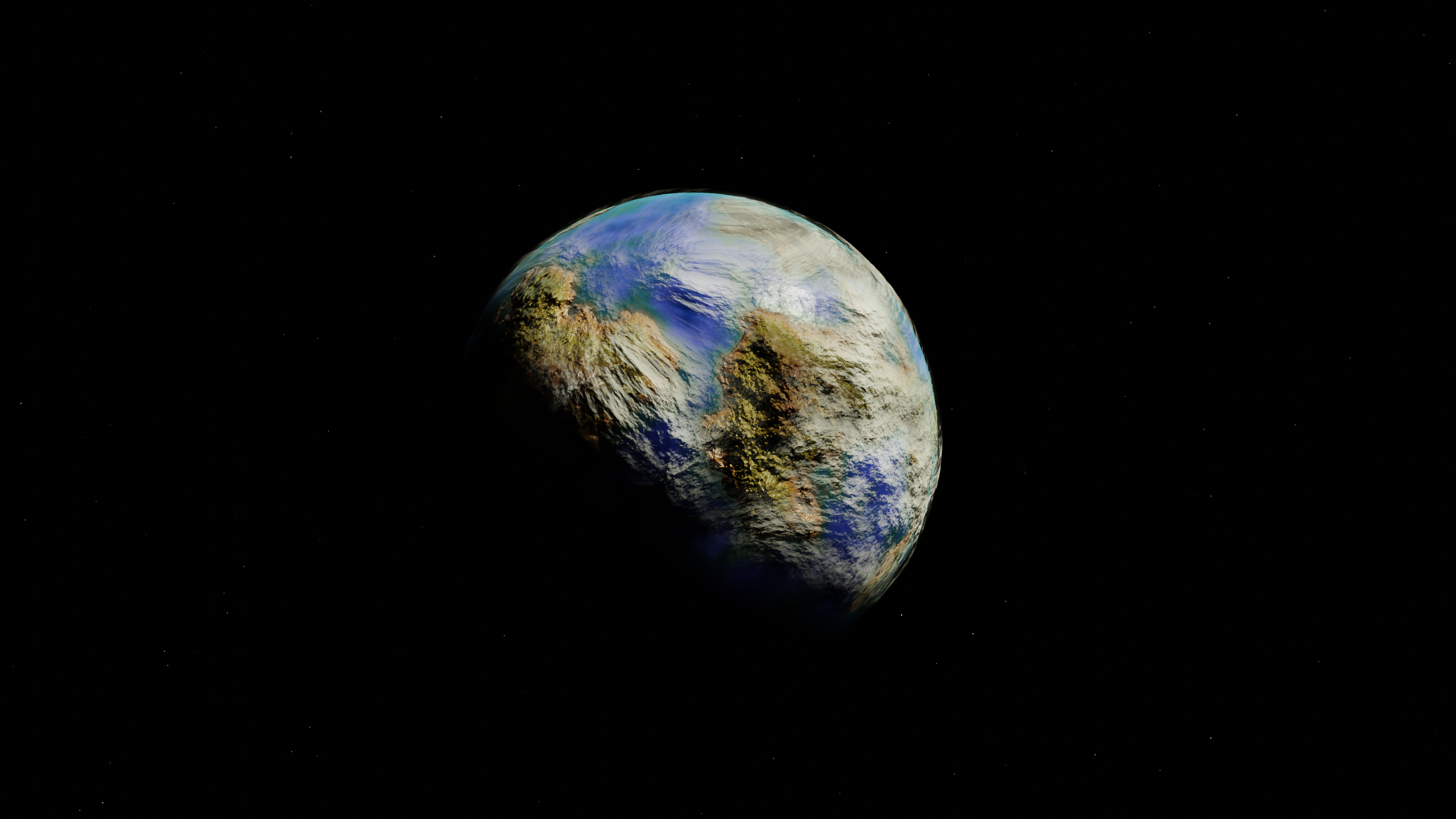 Procedural Planet Shader