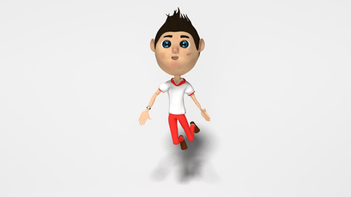 Toby V2 rigged+ ik + shape keys
