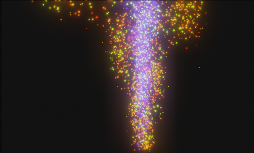 Particle animation Demo