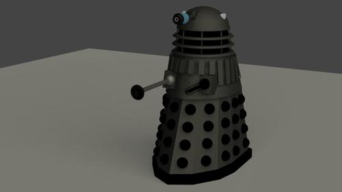 Day of The Daleks Grey Dalek