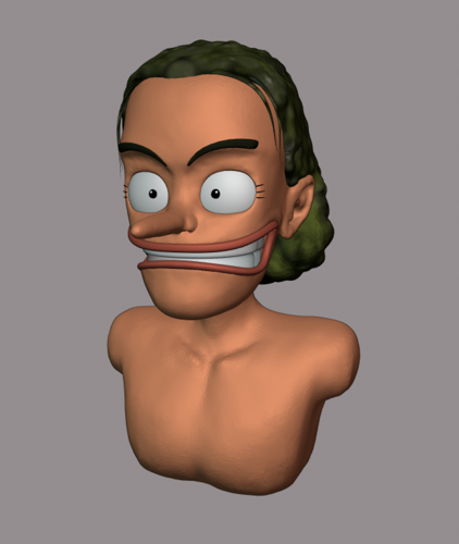 Sculpting Usopp