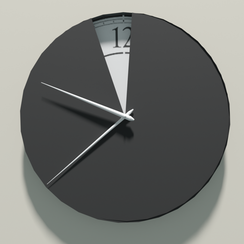 clock (jam dinding)
