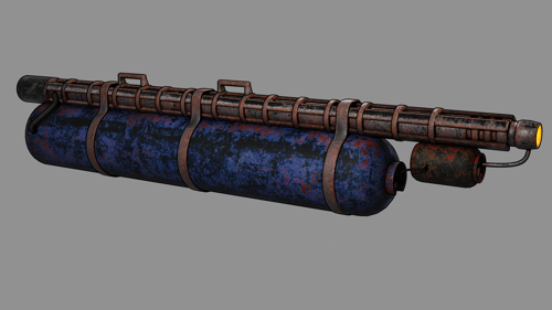 Rusty flamethrower