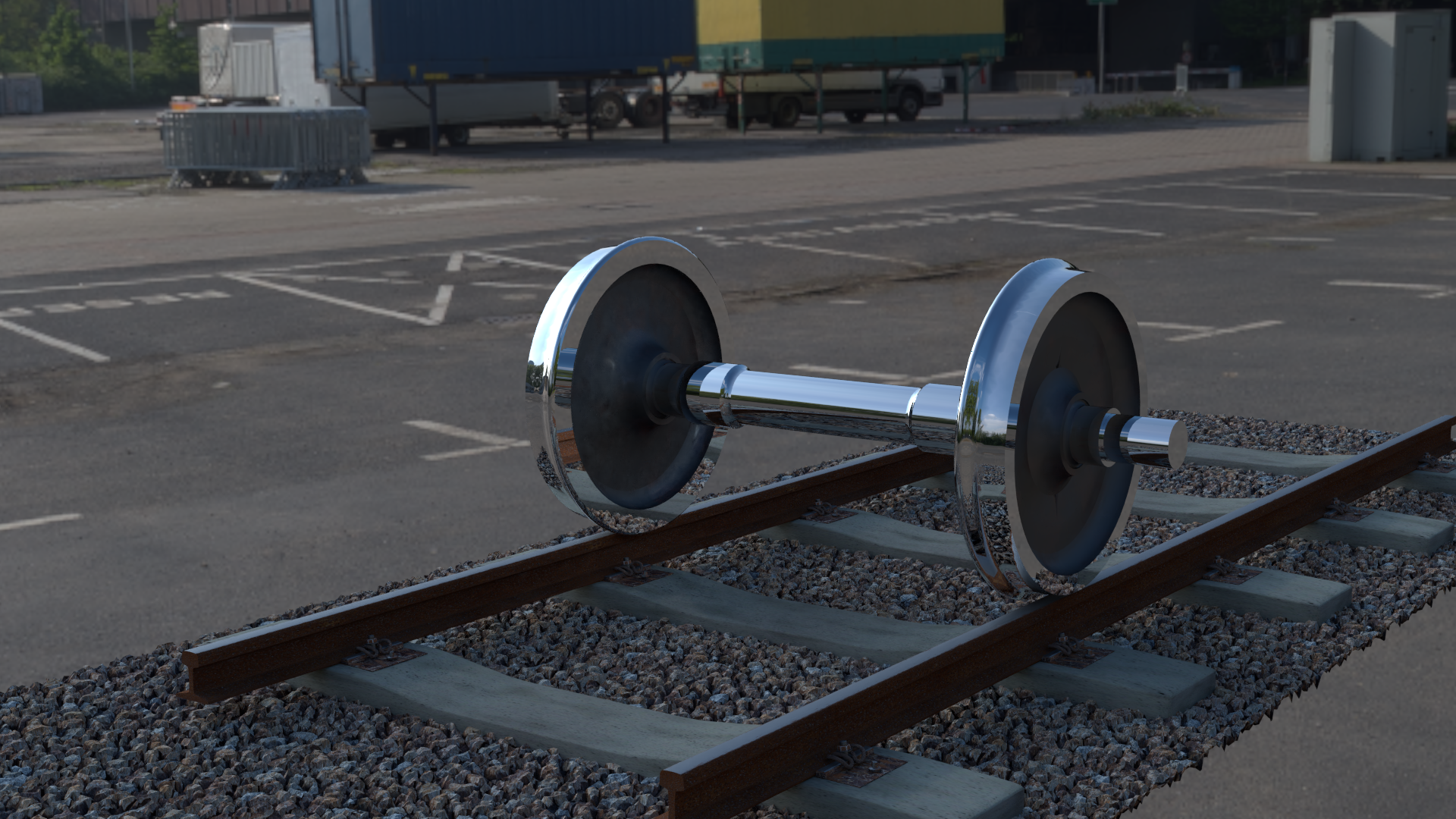 Rail gravel