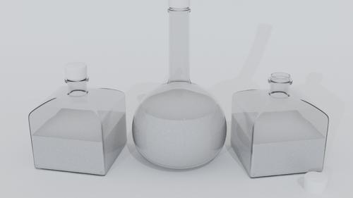 Stylized Potion Bottles