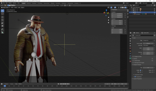 Detective TÚ - Personaje para mi Novela Visual