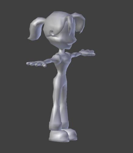 Coco Bandicoot (Low Poly)