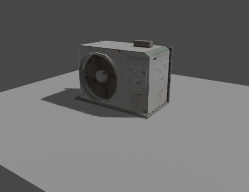 AC / Air Conditioner (low poly)