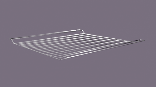 Oven grill plate