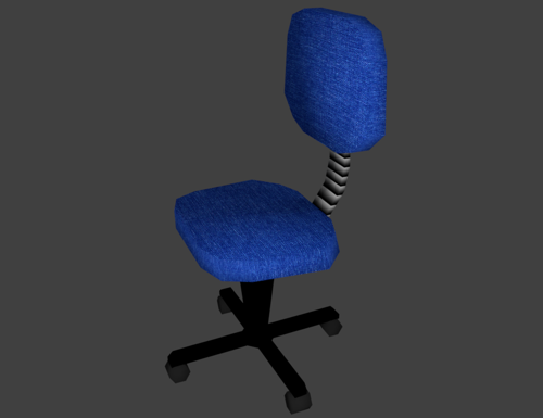 CADEIRA DE PC LOW POLY