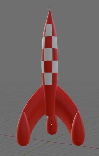 Tintin Rocket