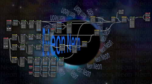 Compositor Nodes Array-Radial, BLK-Hole-A, Rotate-About