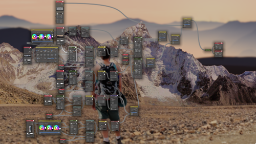 Compositor Nodes Move-Parallax-Fake