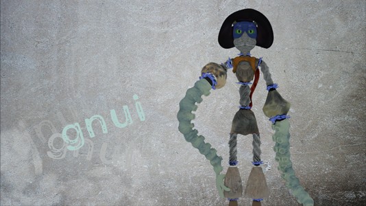 character gnui
