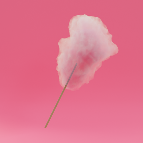 Cotton Candy on Stick
