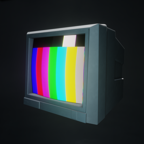 Old CRT TV for EEVEE