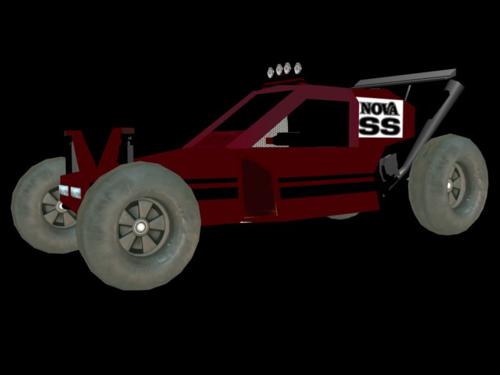 Low Poly Buggy – Texturizado