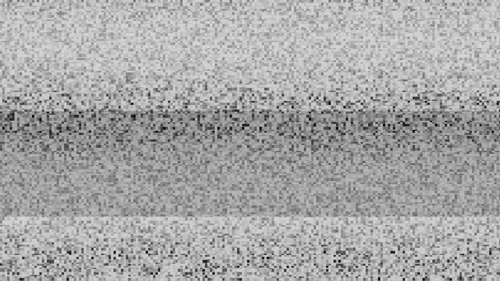 TV static noise effect