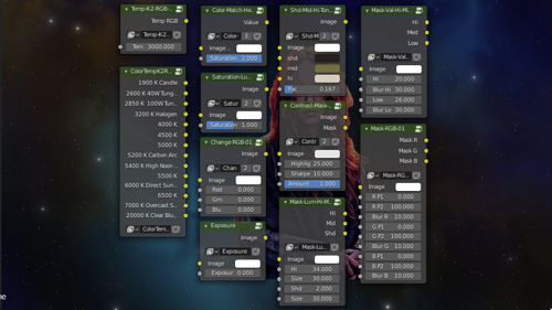 Compositor Nodes Pack03 3dbb Color Tools