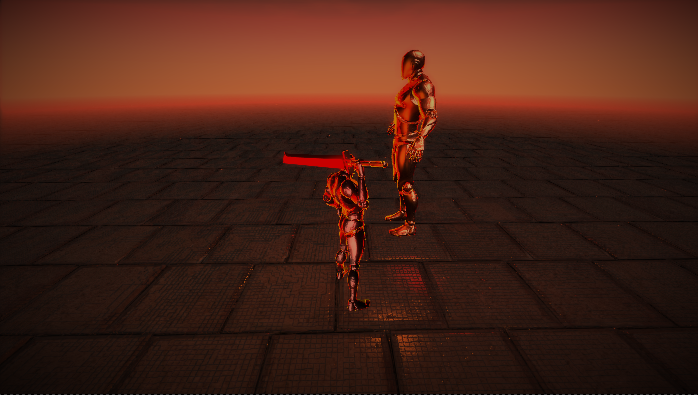 Third Person Sword Game BGE