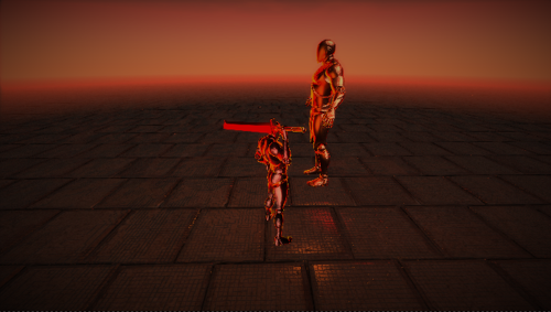 Third Person Sword Game BGE