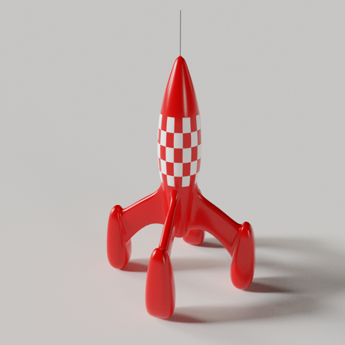 Sky Rocket Ornament