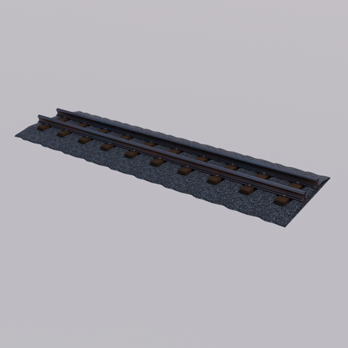 Rail sur ballast