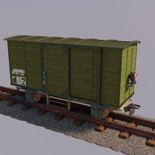 Wagon couvert