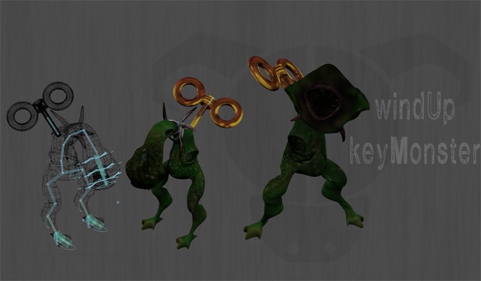 wind up Key Monster