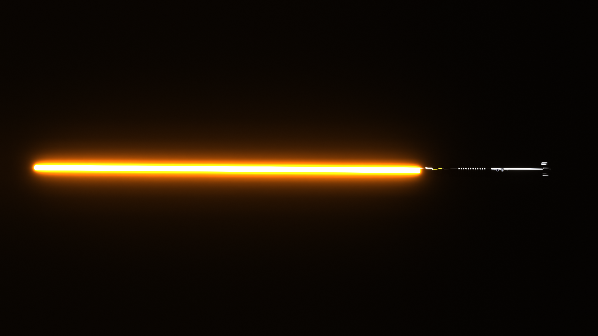 Yellow lightsaber