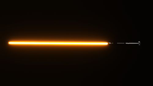 Yellow lightsaber