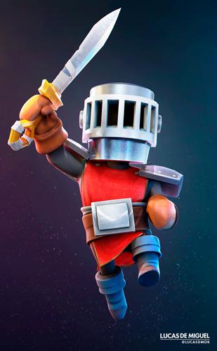 The Cartoon Knight!