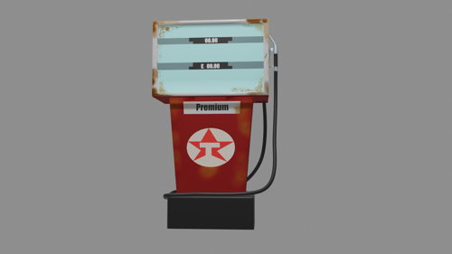 Old Texaco Petrol Dispenser (c1980s)