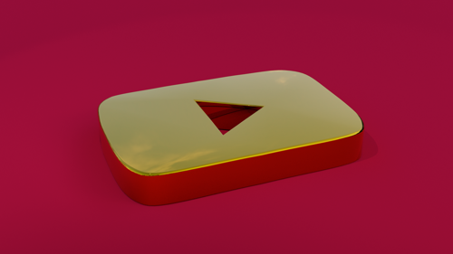 YouTube Golden Play Button / Logo