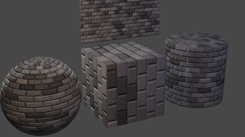 Procedural Stone Block Material